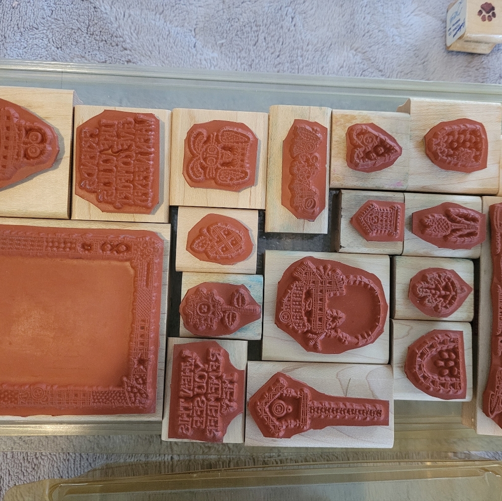 Lot of Stampin Up!  and other stamps